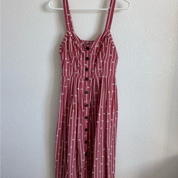 Anthropologie Meave Hudson Stripe Button-Front Sundress - Picture 2 of 6